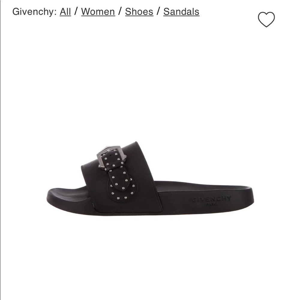 Givenchy Studded Slides
